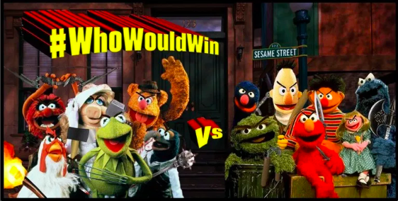 #WhoWouldWin:  Muppets vs SesameStreet