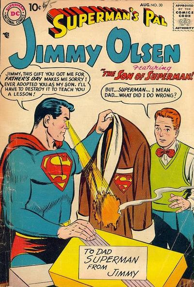 #ComicsOutofContext – Superman’s a bad dad!