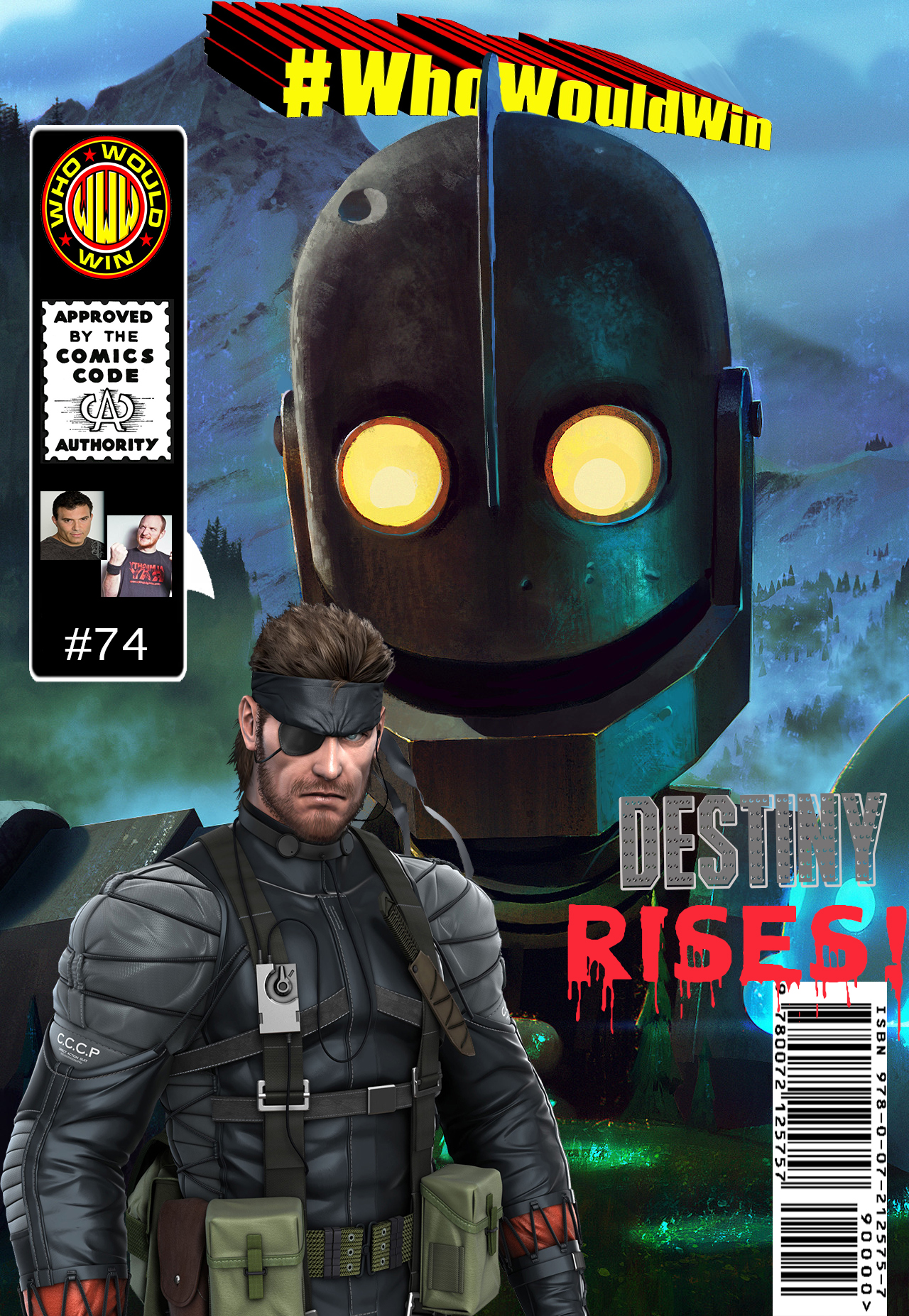 #WhoWouldWin: Iron Giant Vs Solid Snake