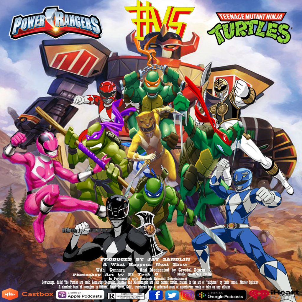 Power Rangers #VS Ninja Turtles